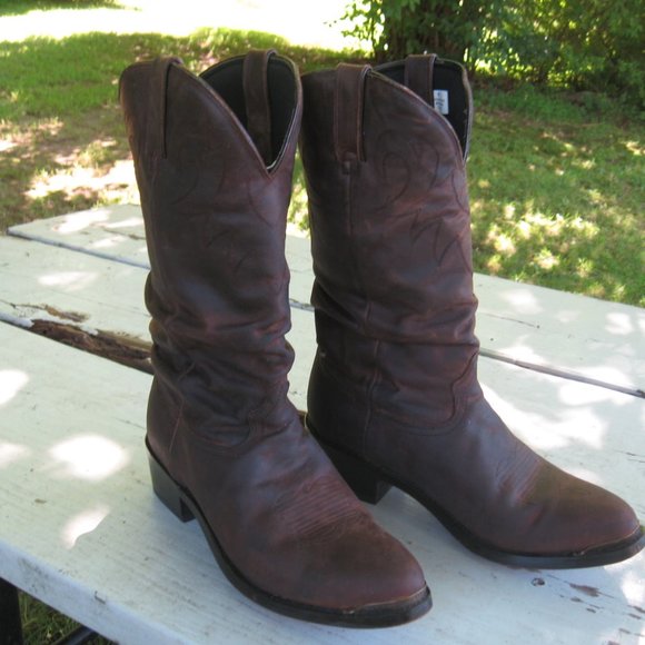 Other - Mens Durango Crumpled Distressed Tan Western Boot